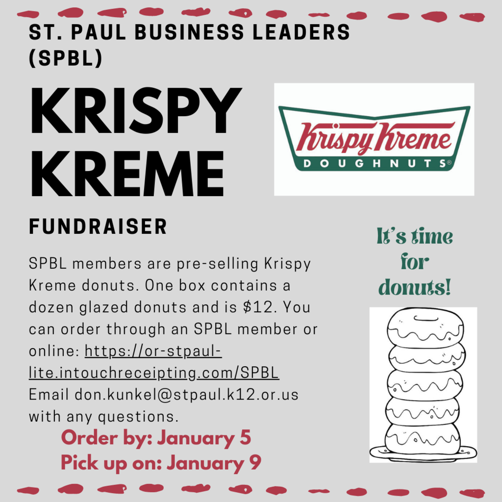 Donut fundraiser