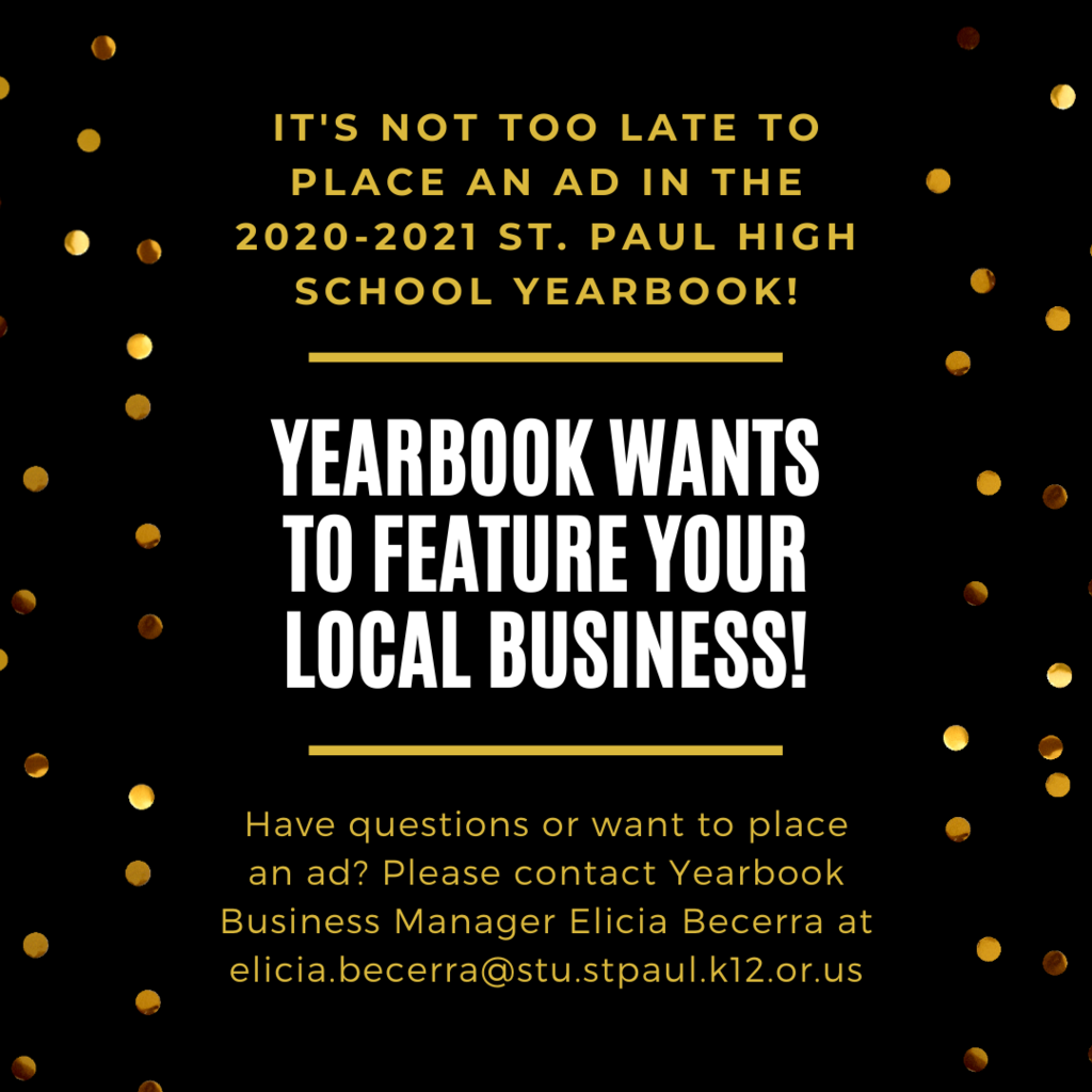 Yearbook Business Ad