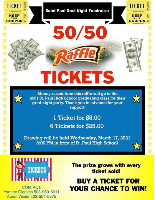 5050 raffle