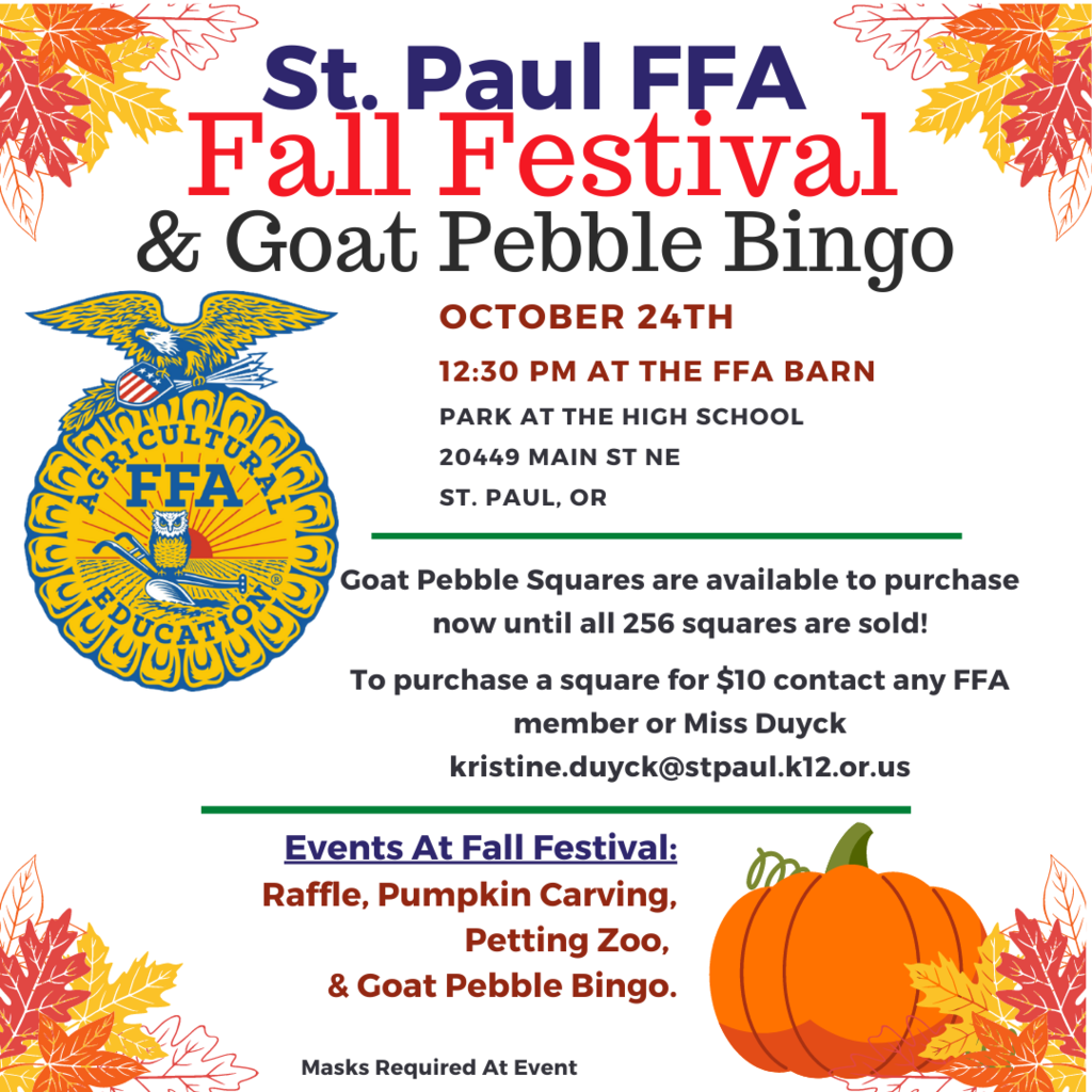 FFA Fall Festival