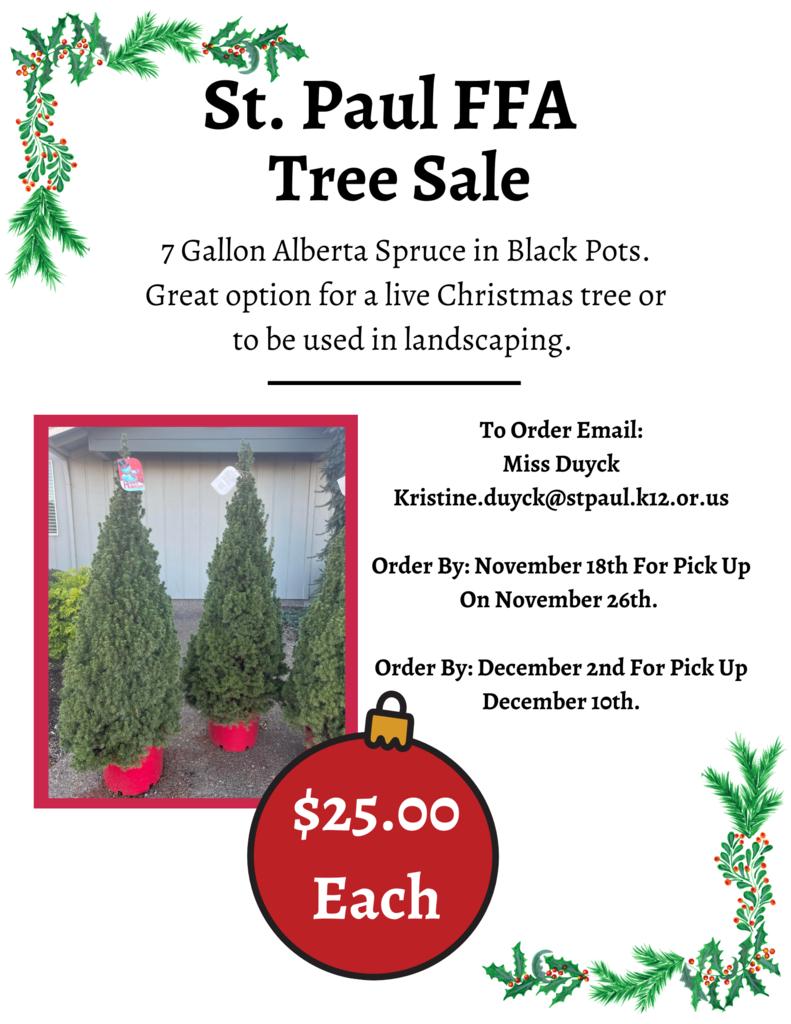 FFA Tree Sale